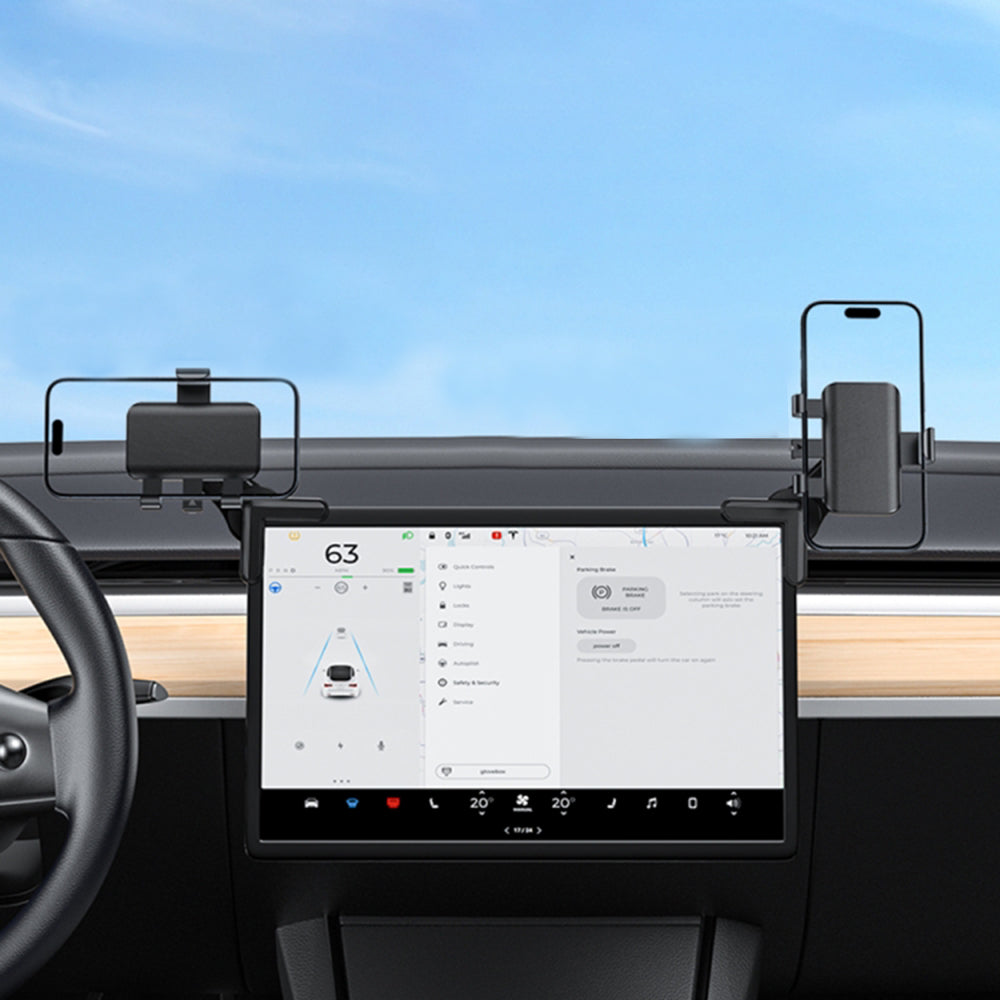 Support Auto Yesido C250, 4.7 pouces - 6.8 pouces, Noir