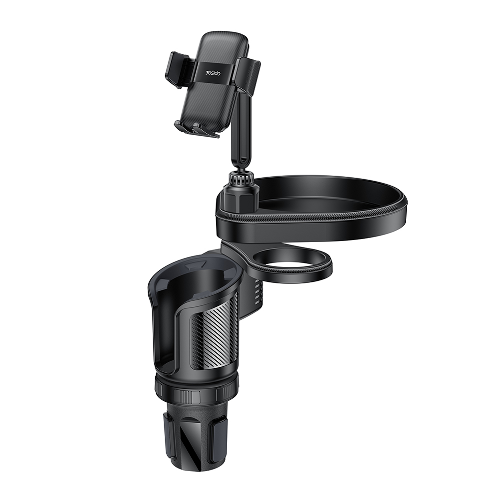 Support Auto Yesido C274, 4,7 pouces - 7,2 pouces, Noir, Reconditionné