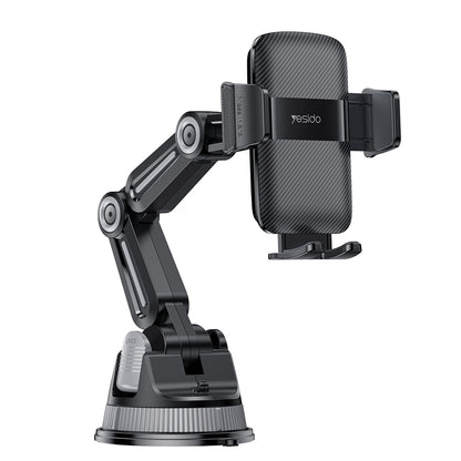 Support Auto Yesido C275, 4.7 pouces - 7.2 pouces, Noir