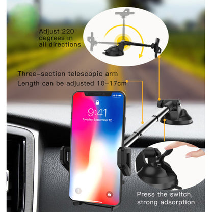 Support Auto Yesido C40, Universel, Noir