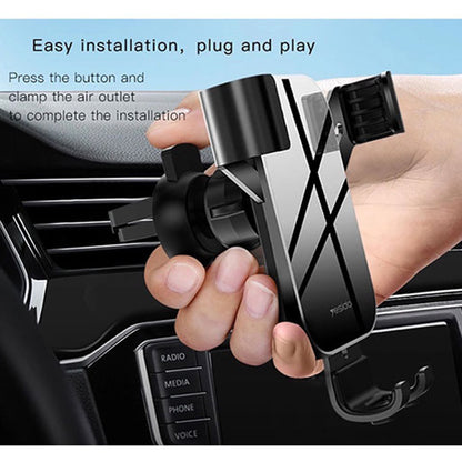 Support Auto Yesido C87, Universel, Noir