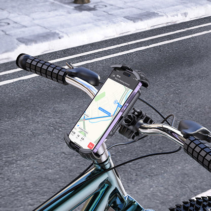 Support Vélo Borofone BH105 Basalt, 4.7 pouces - 7 pouces, Noir