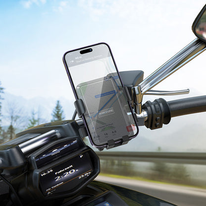 Support Vélo Borofone BH13 Knight, 4.5 pouces - 7 pouces, Noir