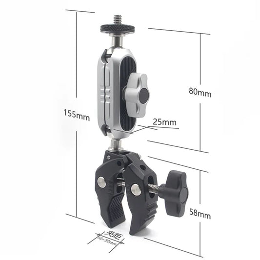 Support Vélo Caméra Sport Techsuit JX-006 pour GoPro, Noir