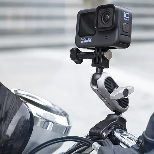Support Vélo Caméra Sport Techsuit JX-008 pour GoPro, Gris