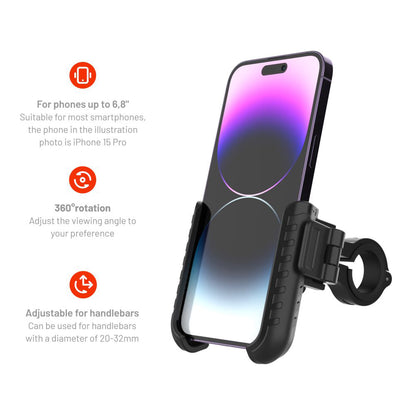 Support Vélo Fixed FIXBIP, Universel, Noir