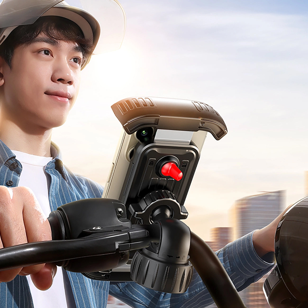 Support Vélo UGREEN LP494, 4.7 pouces - 6.8 pouces, Noir