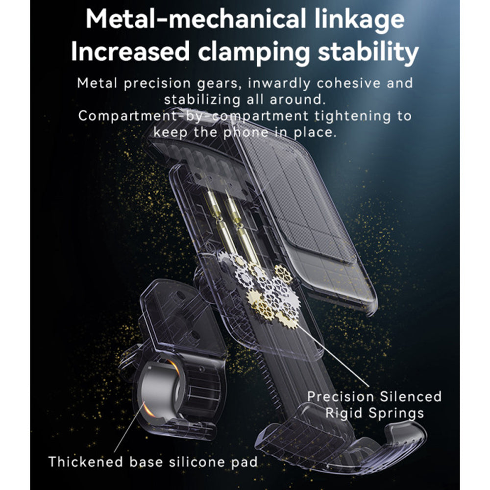 Support Vélo Yesido C249, 4.8 pouces - 7.2 pouces, Noir