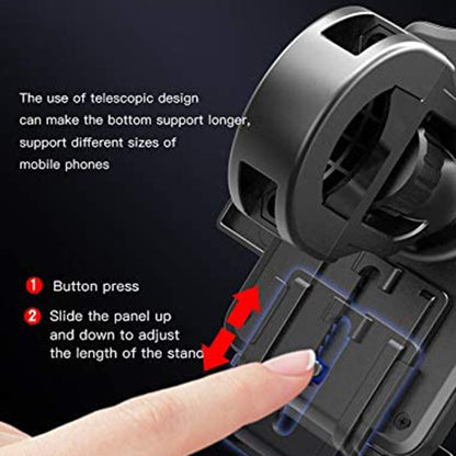 Support Vélo Yesido C94, 4 pouces - 6,5 pouces, Noir