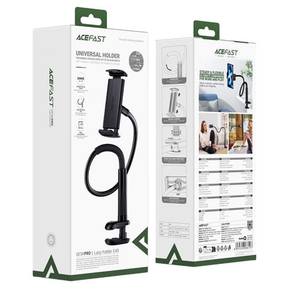 Support de Bureau Acefast E40 pour Téléphone, Universel, Noir