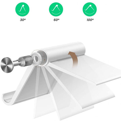 Support de bureau Techsuit ABS-BK1, 4 pouces - 7,9 pouces, Noir