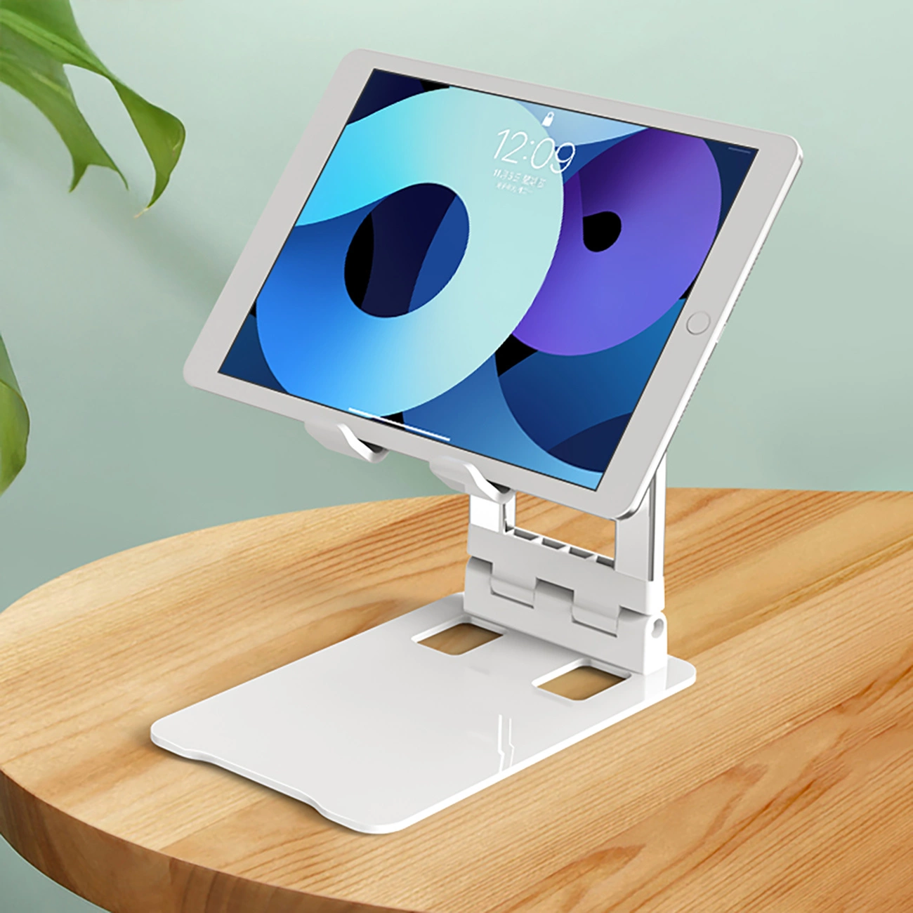 Support de bureau WZK WPT-K28, universel, blanc