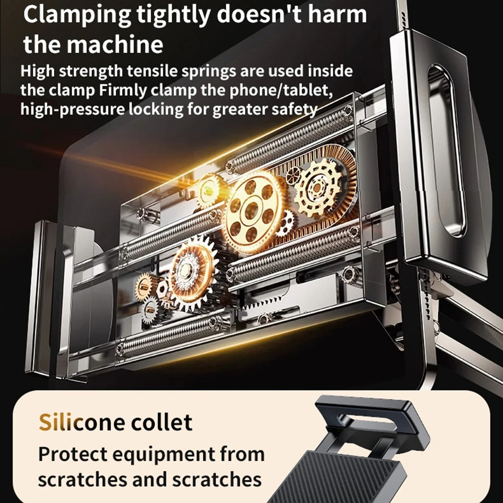 Support de bureau Yesido C296, 4 pouces - 12,9 pouces, Noir