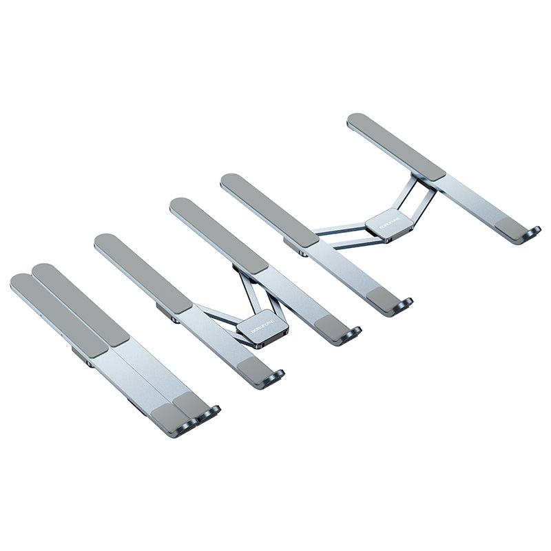 Support Borofone BH117 Graceful pour ordinateur portable max. 15,6 pouces, Gris