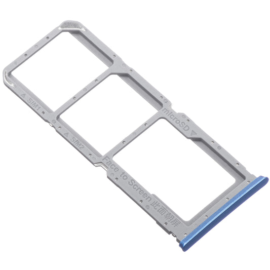 Support SIM - Carte Oppo A16, Bleu