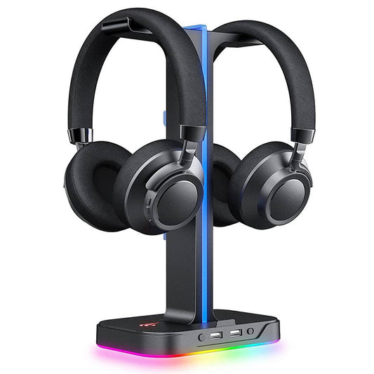 Support Casque HAVIT TH650, RGB, Gris