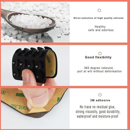 Techsuit ST-PAD Suction Cup Holder, Gray