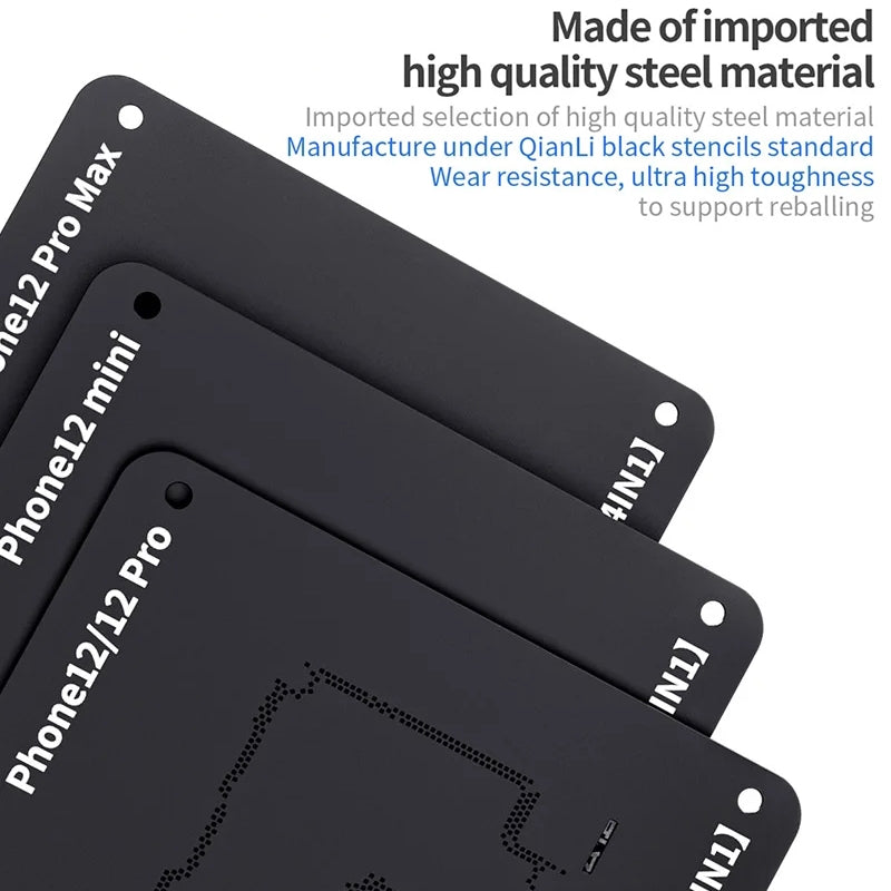 Support de Travail PCB Magnétique QIANLI pour Apple iPhone 15 Series
