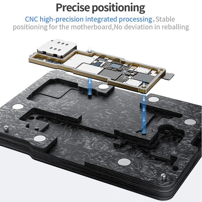 Support de Travail PCB Magnétique QIANLI pour Apple iPhone 15 Series