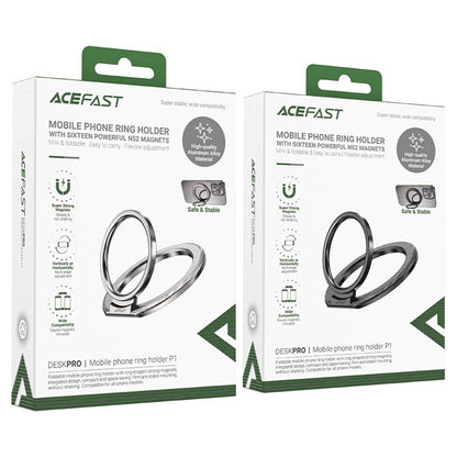 Support Anneau Acefast P1, Noir