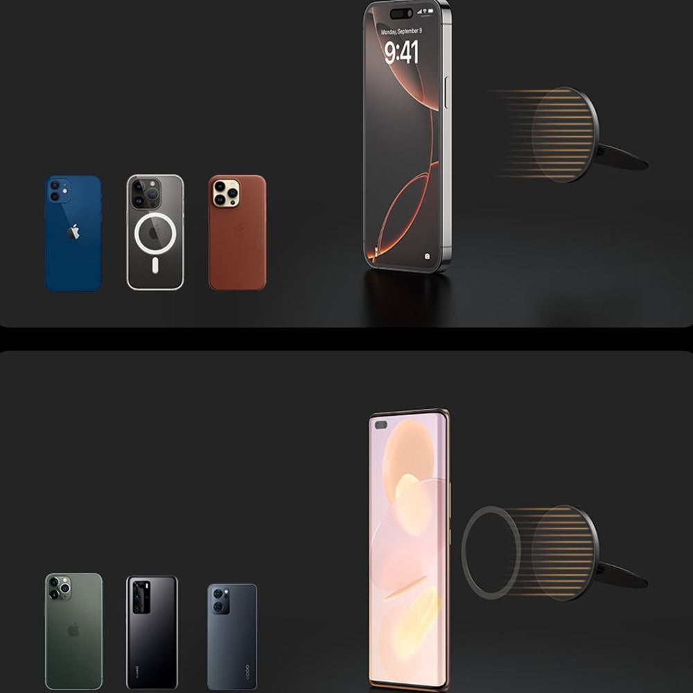 Support Anneau McDodo MR-7912 2en1, Noir