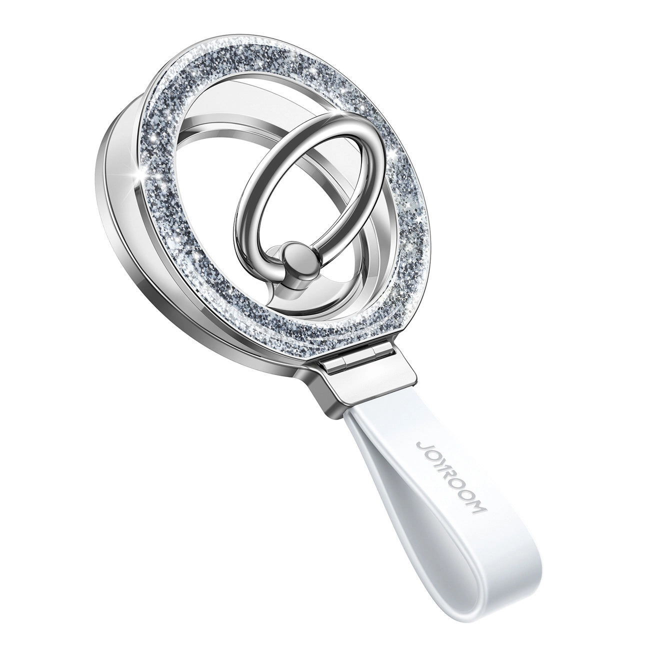 Support Anneau Joyroom JR-ZS425 Glitter, Universel, Blanc
