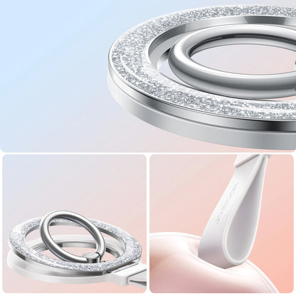 Support Anneau Joyroom JR-ZS425 Glitter, Universel, Blanc