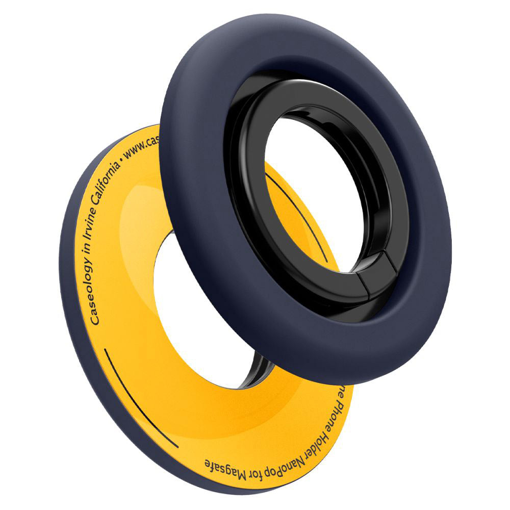 Support Anneau Spigen Nano Pop, Bleu Marine