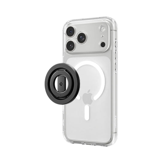 Support Anneau Spigen OM108 Mag Fit+, Universel, Noir AMP11739