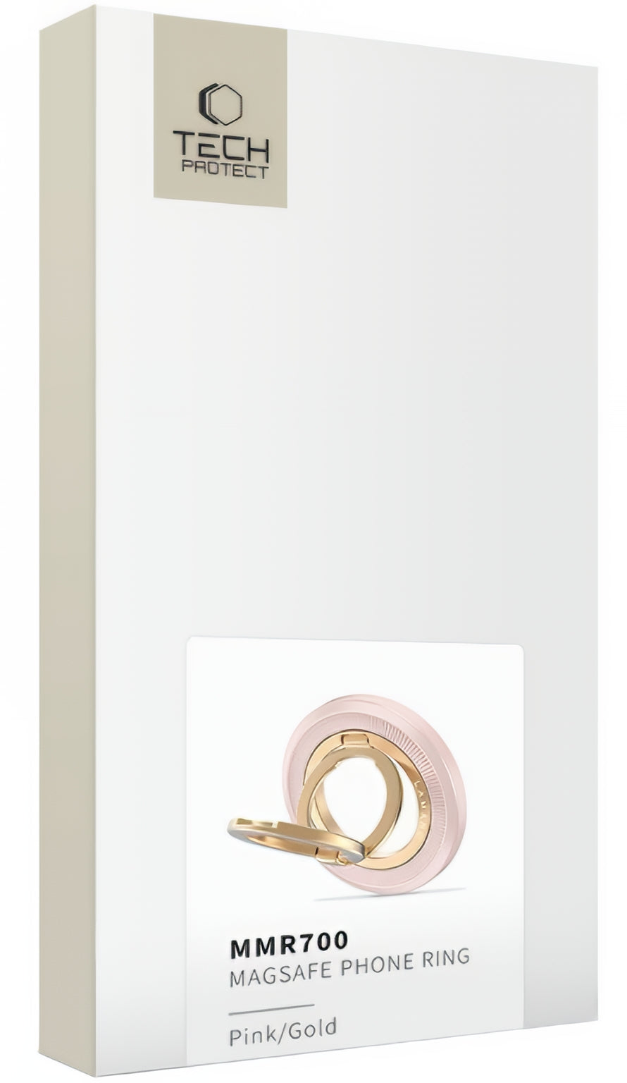 Support Anneau Tech-Protect MMR700 Lamano, Universel, Rose Doré