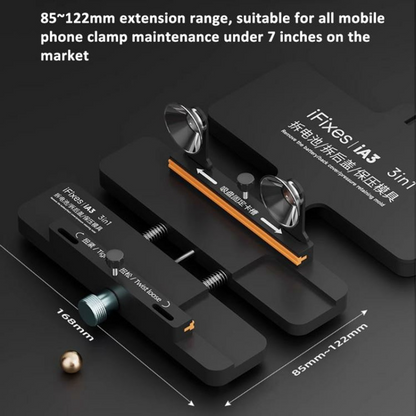 Support de Travail pour Démontage de Téléphone iFixes iA3, Noir