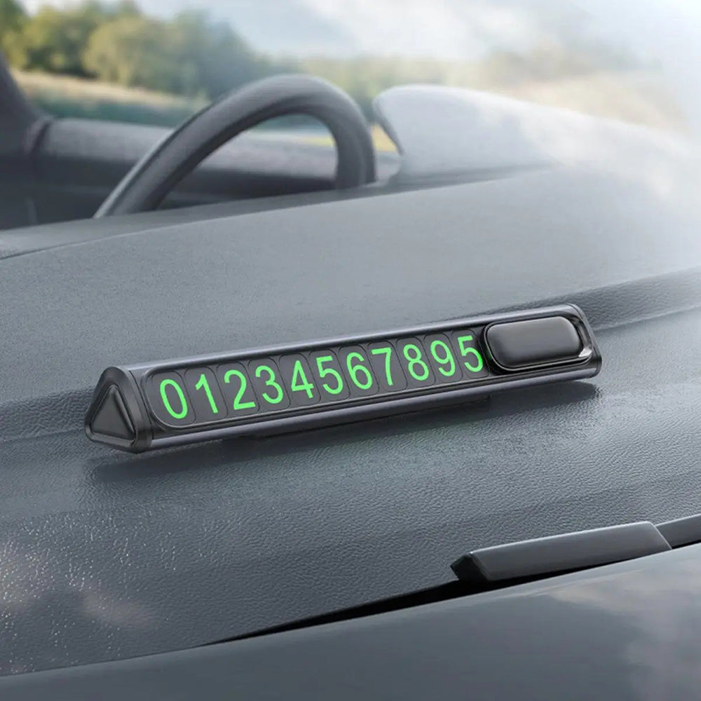 Support Numéro Téléphone Voiture Borofone FC3 Ronny