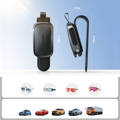 Support Pare-soleil Joyroom JR-ZS511 pour Lunettes, Noir