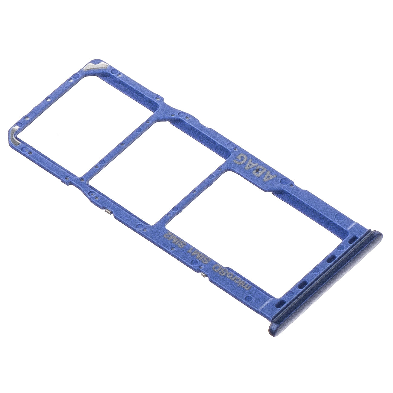 Support SIM - Carte SIM Samsung Galaxy A21s A217, bleu, Service Pack GH98-45392C