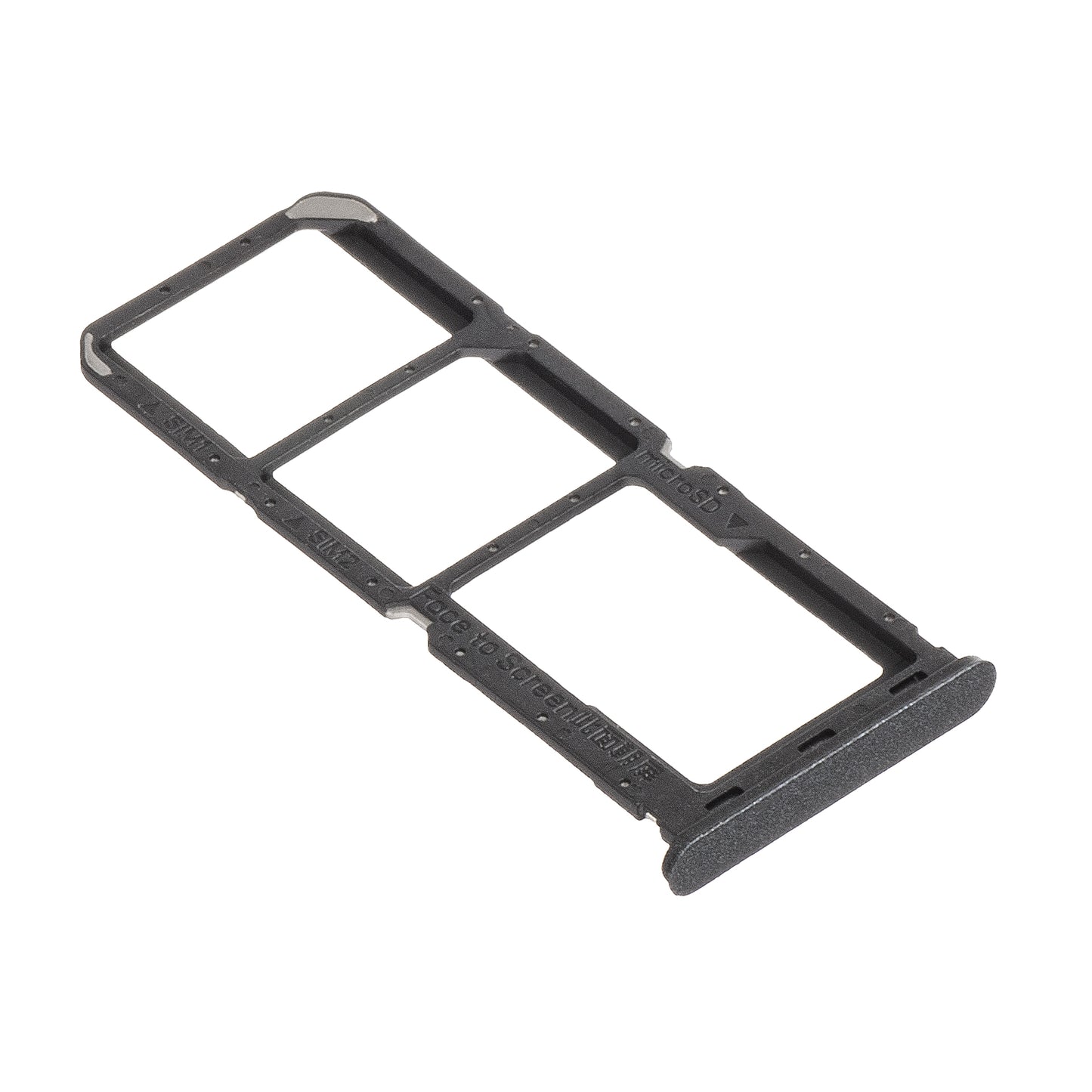 Support SIM - Carte Oppo A38, Noir (Glowing Black) 