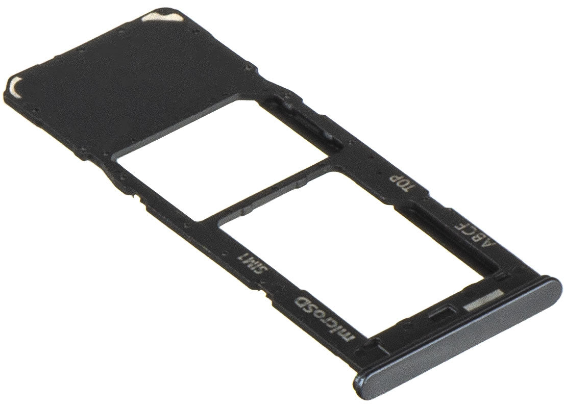 Support SIM - Carte Samsung Galaxy A23 5G A236 / A23 A235, SIM simple, Noir