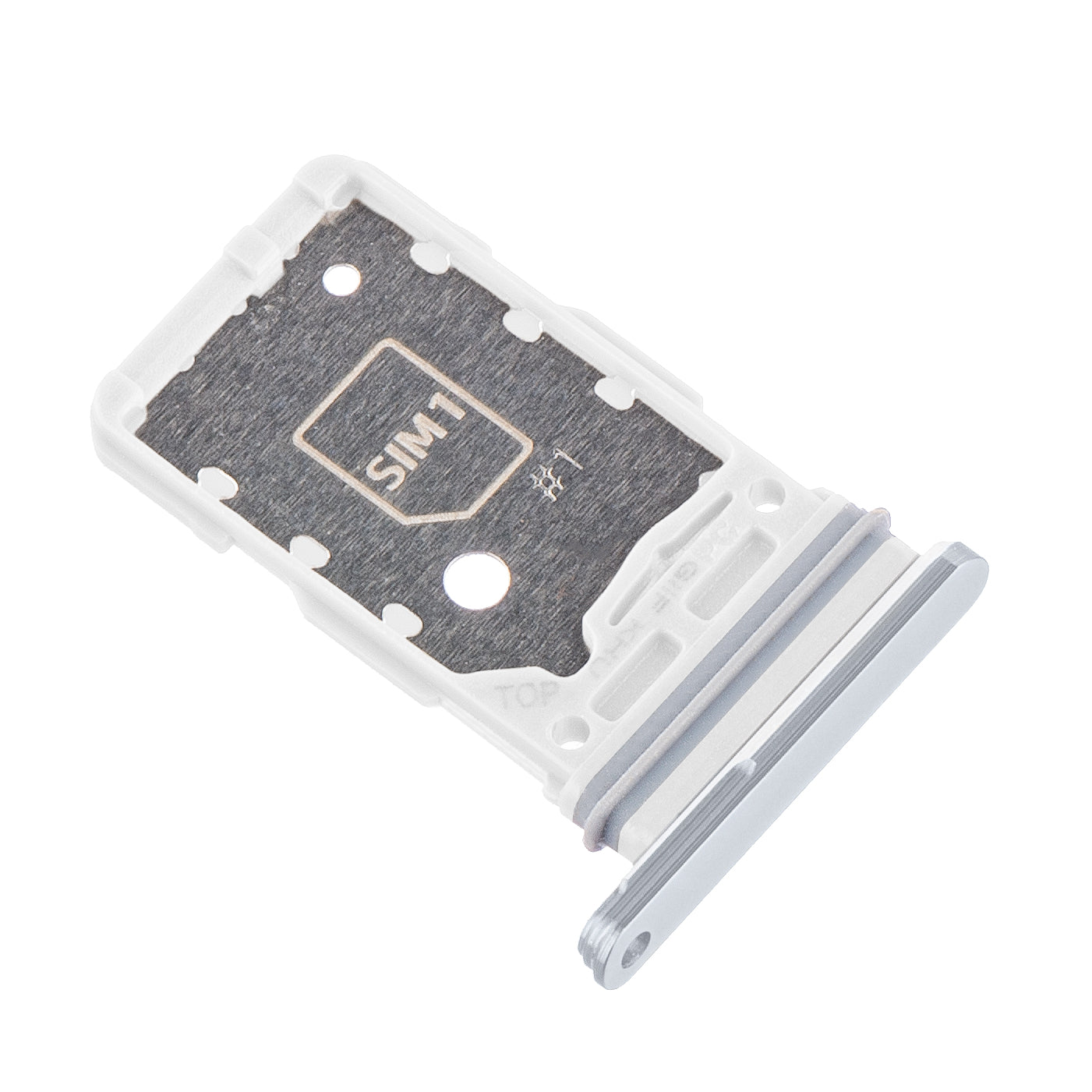 Support SIM Samsung Galaxy S21 Ultra 5G G998, Argent (Phantom Silver) 