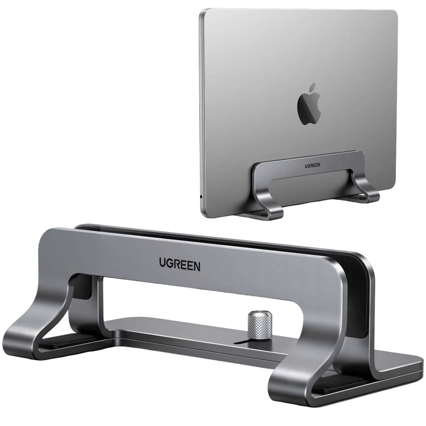 Support Vertical UGREEN LP258 pour Laptop de 12mm à 26mm, Argenté