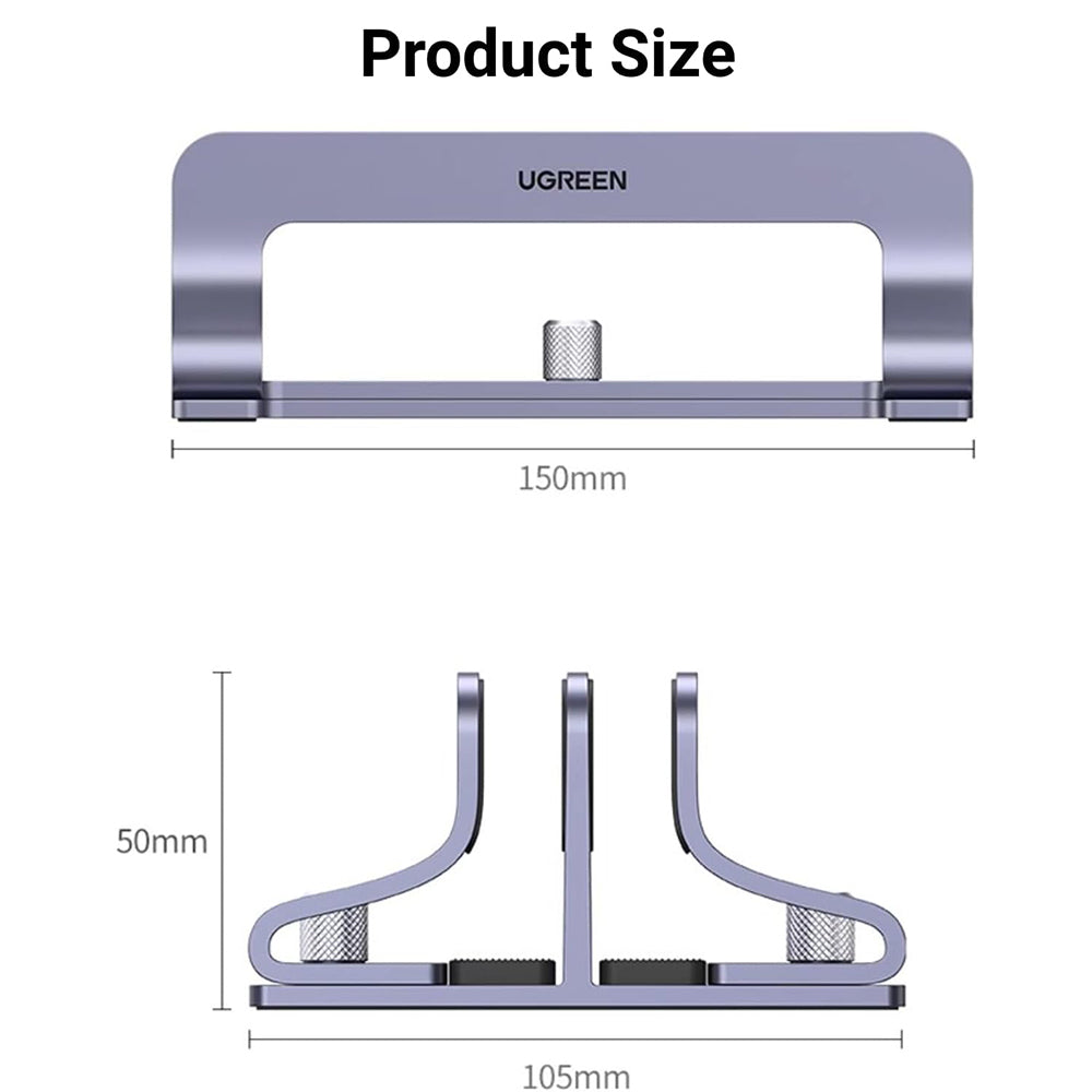 UGREEN LP258 Stand for Laptop up to 17.3inch, Silver