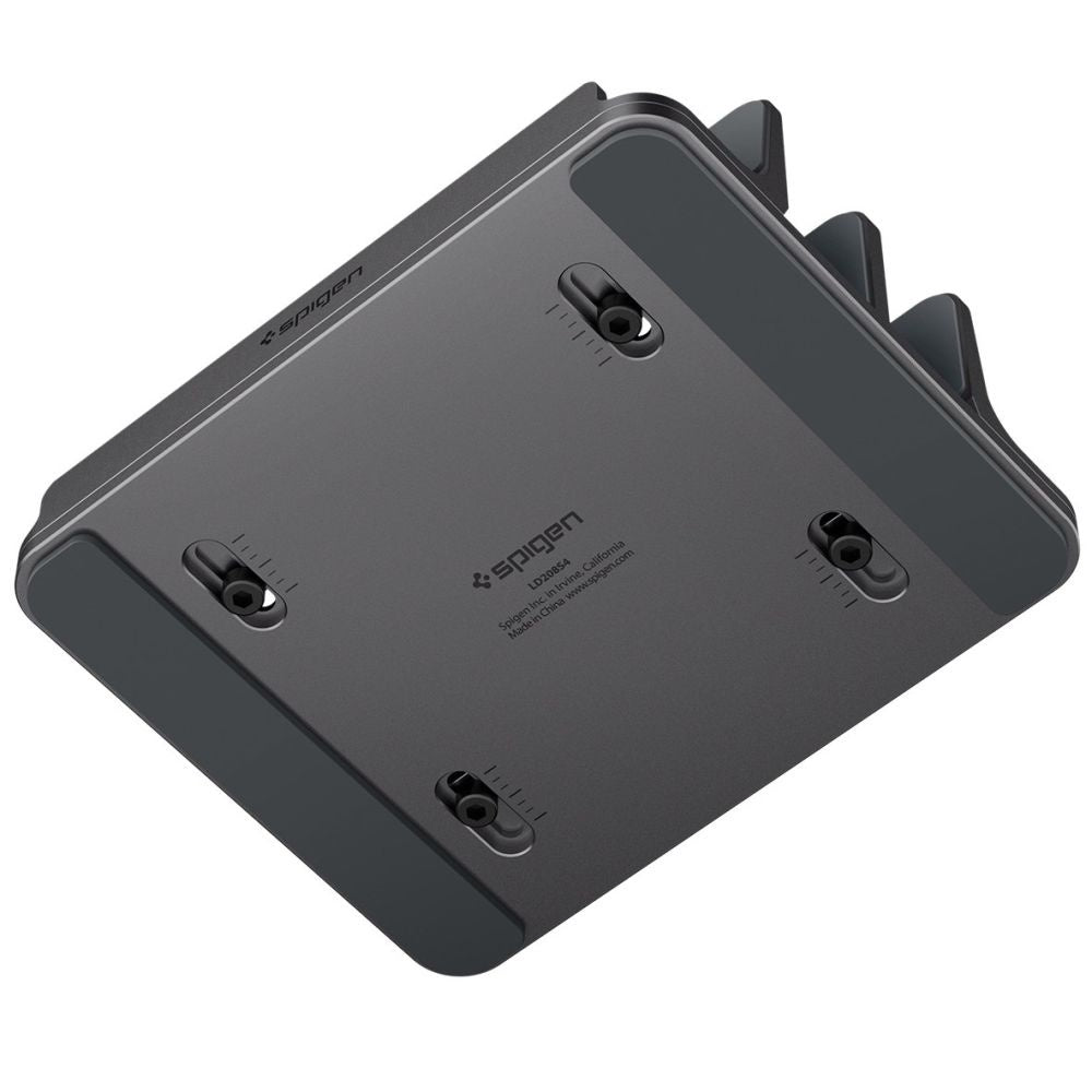 Support Vertical Spigen LD208S4 Two pour Laptop de 14mm à 27mm d'épaisseur, Gris AMP10640