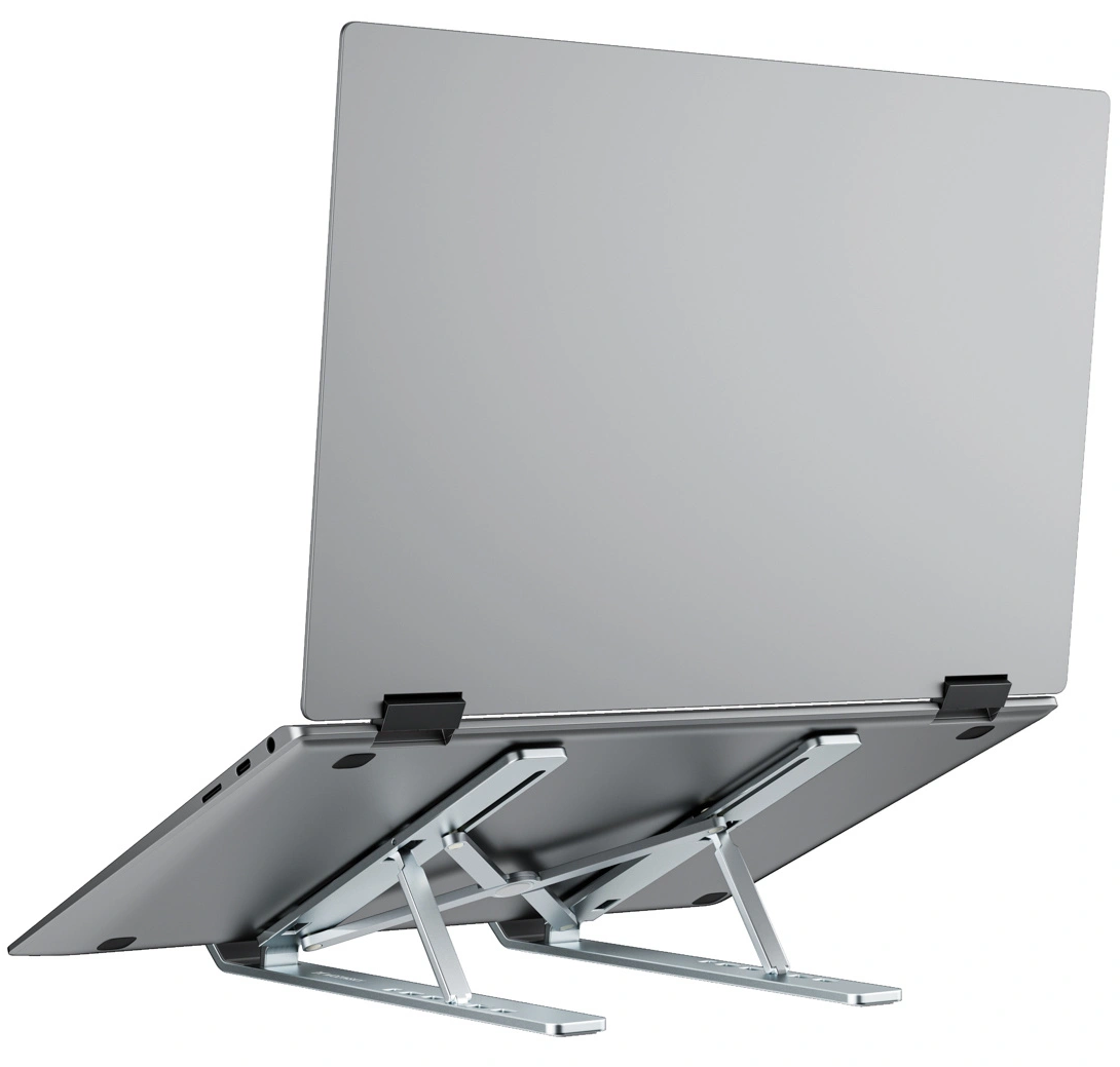 Support WZK WDCX-X8S pour ordinateur portable 10 pouces - 16 pouces, Argenté