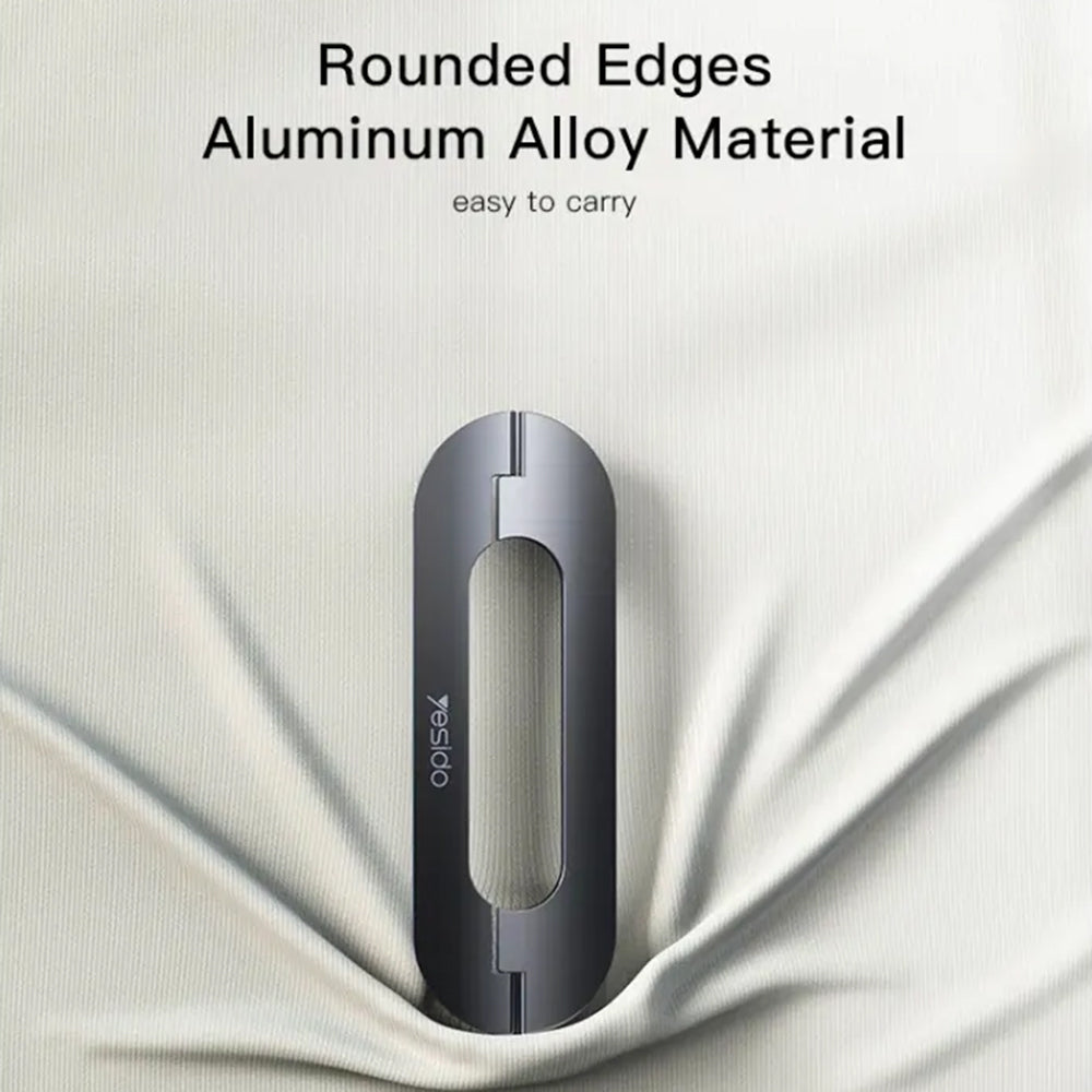 Support Yesido LP03 pour ordinateur portable, Argenté