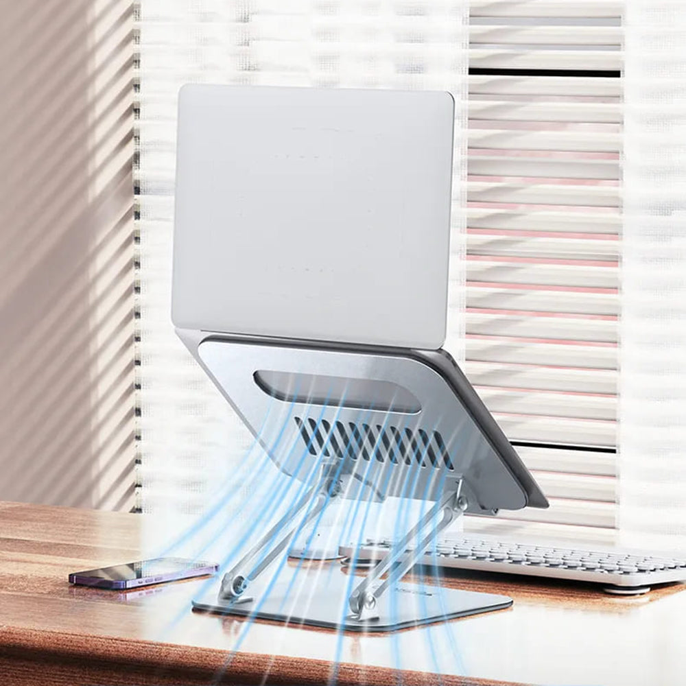 Support Yesido LP05 pour ordinateur portable 10 pouces - 17 pouces, Argenté
