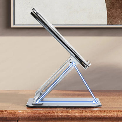 Support Yesido LP05 pour ordinateur portable 10 pouces - 17 pouces, Argenté