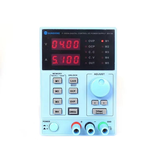 Alimentation Stabilisée en Courant Continu Sunshine P-3005A