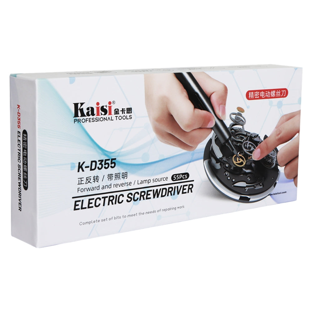 Tournevis électrique Kaisi K-D355, 55in1, argent 