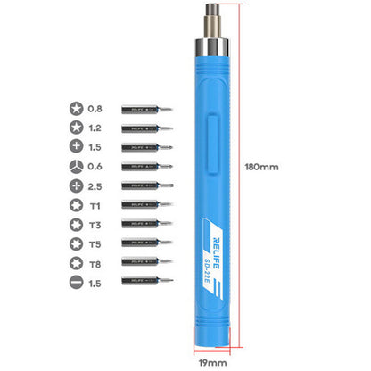 Tournevis électrique Relife SD-22E, bleu 