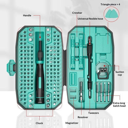 Jiafa MT-T152 Screwdriver, 152in1, Blue