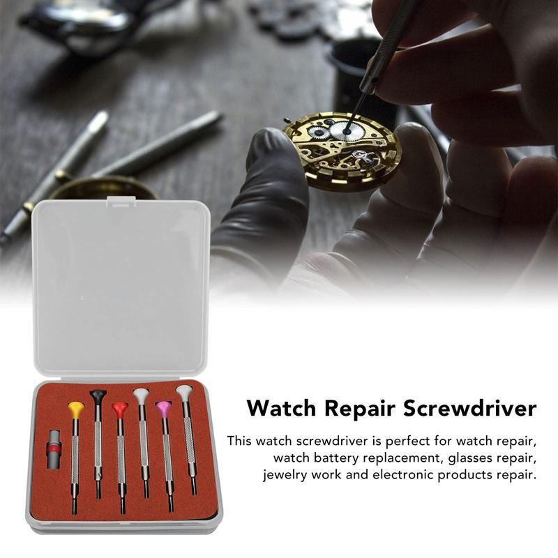 Tournevis OEM Flat Type pour montre, 6en1