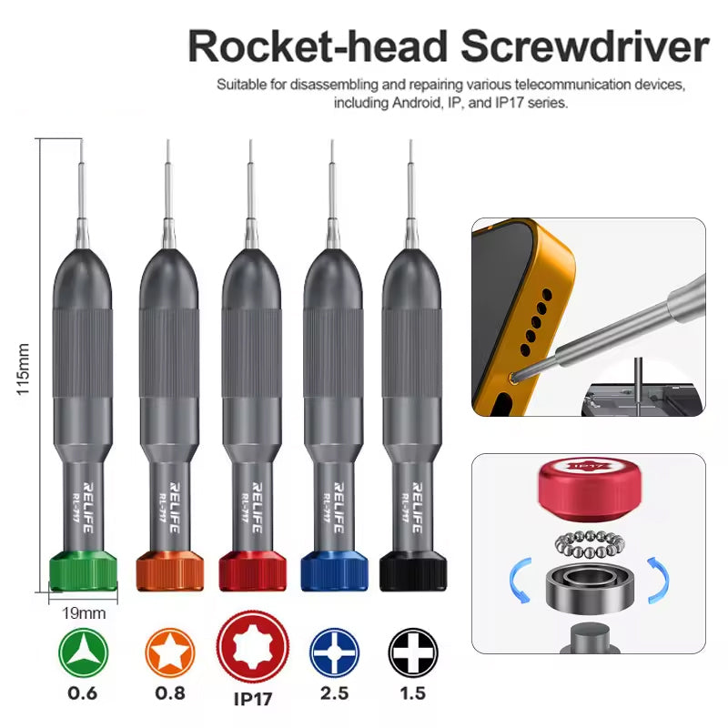 Tournevis Relife RL-717A, 5en1